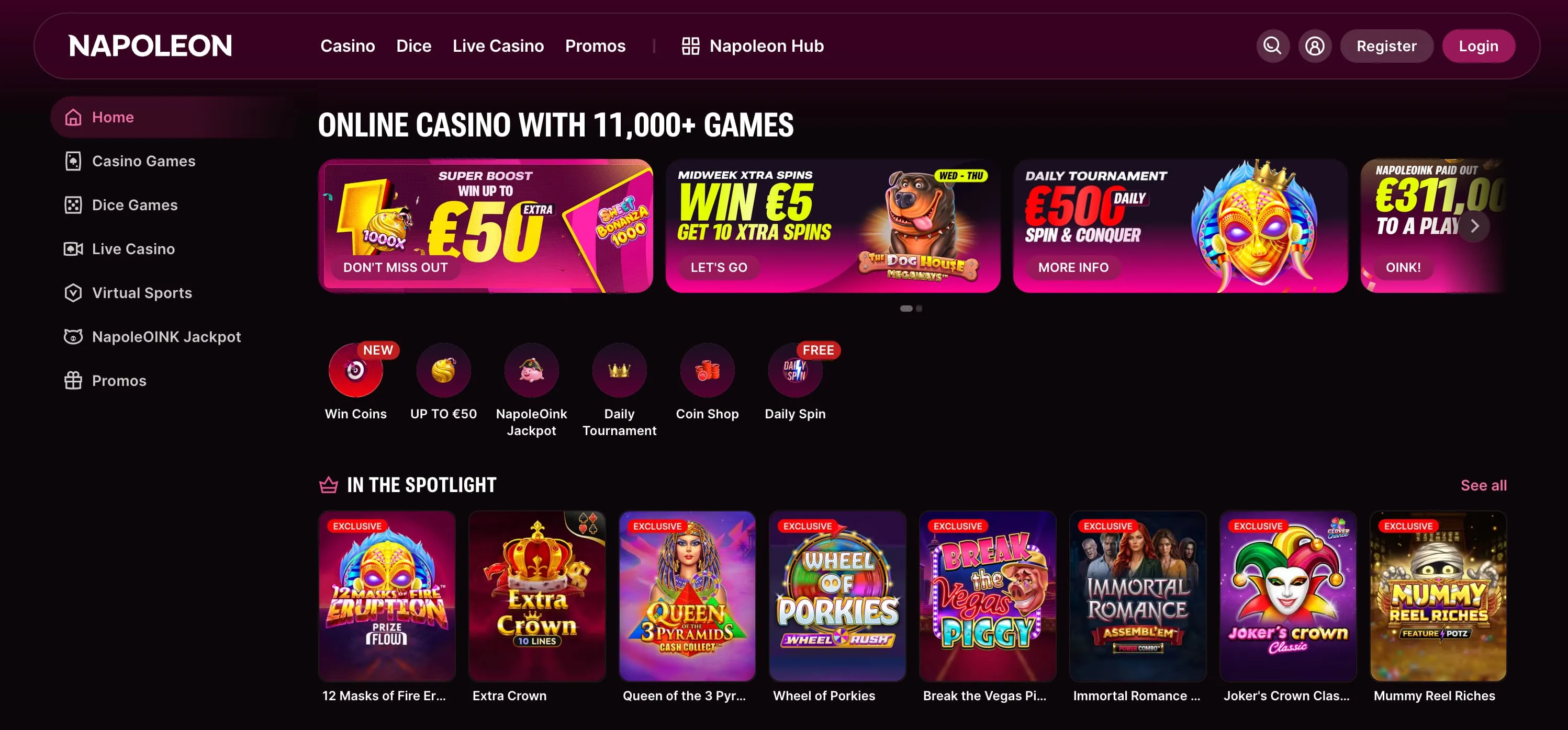 Napoleon casino